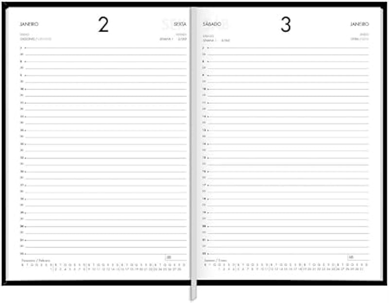 Agenda Executiva Napoli 2026 Tilibra 2