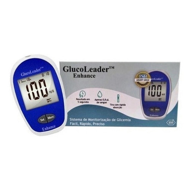 Aparelho de Medir Glicose GlucoLeader Foto 2