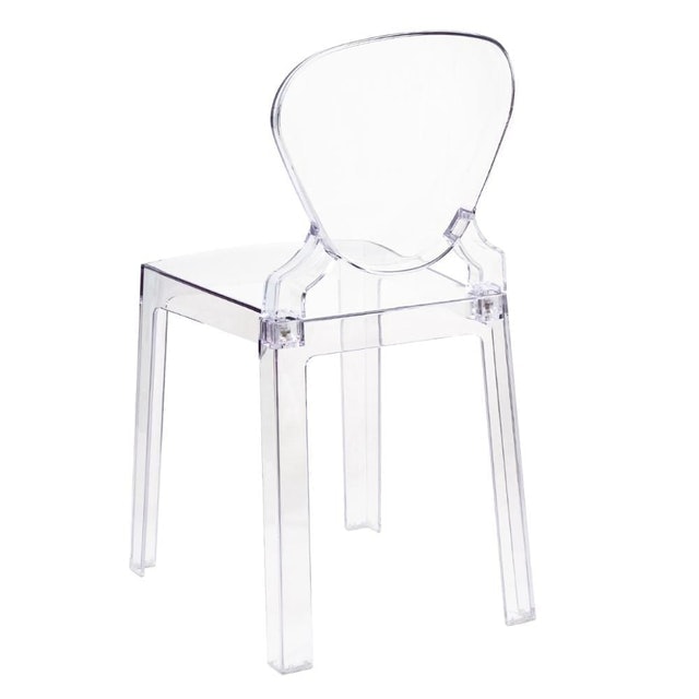 Cadeira Queen Transparente 3