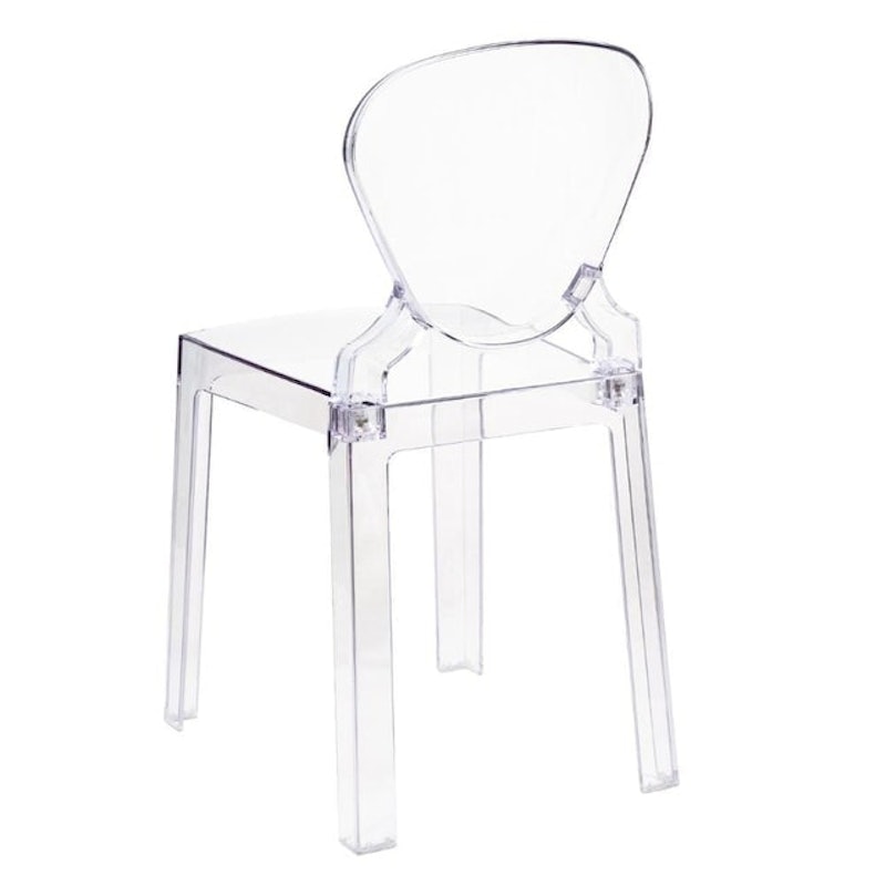 Cadeira Queen Transparente 3