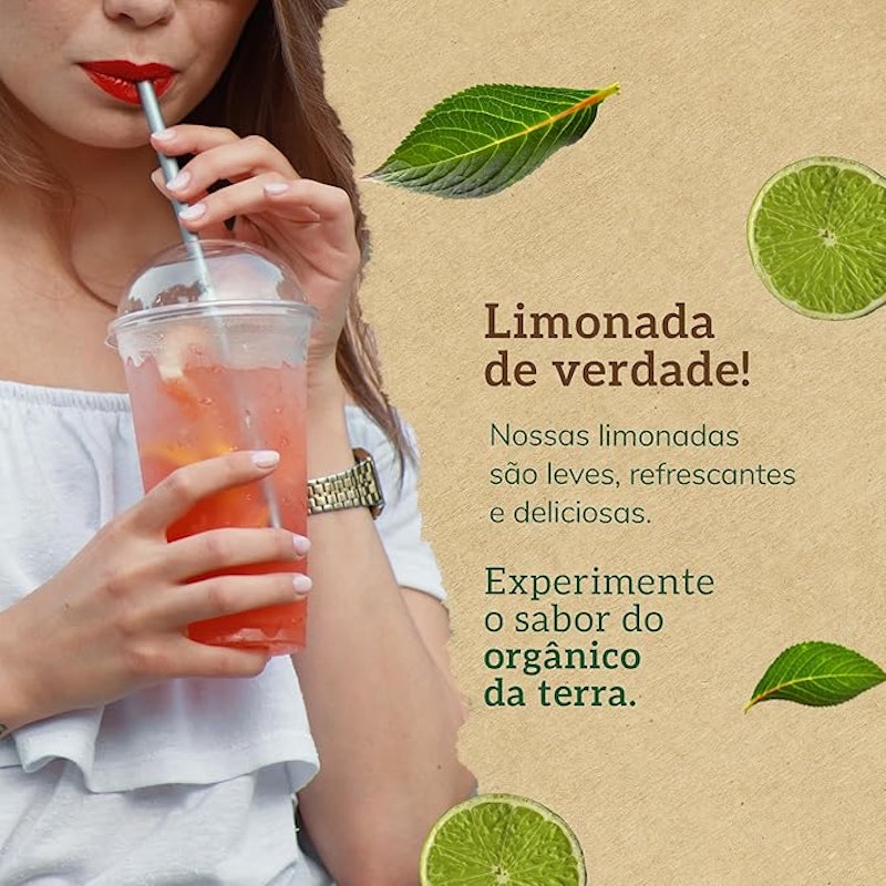 Limonada Orgânica com Framboesa 5