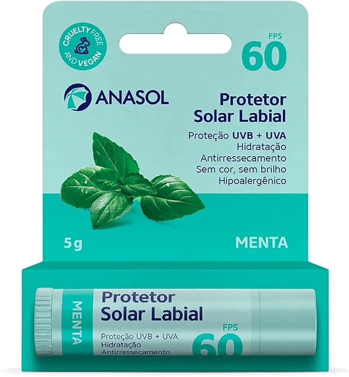 Anasol Protetor Solar Labial FPS 60 1