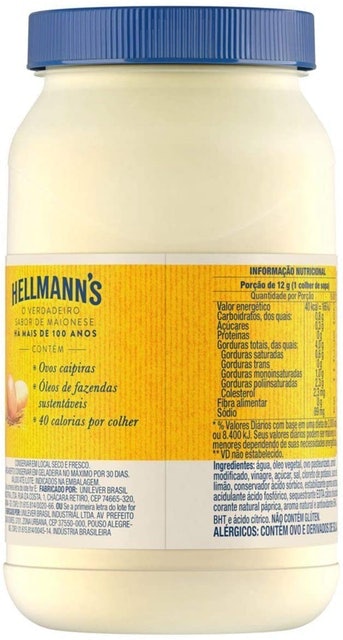 Maionese Hellmann's Tradicional 2
