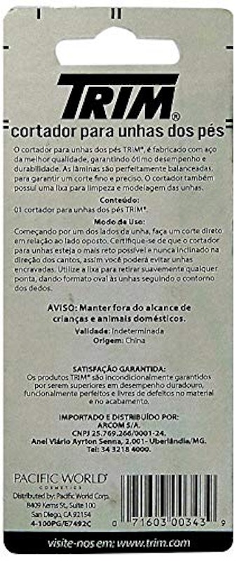 Cortador de Unhas Pés Grande Aço Reforçado 2