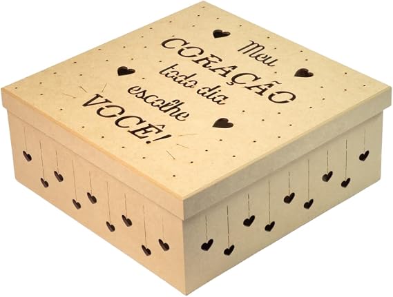 Caixa em MDF Corte a Laser Sellor 1