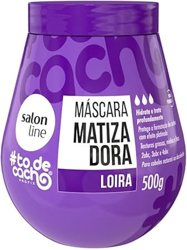 Máscara de Hidratação Matizadora #todecacho Loiros Liberado 1