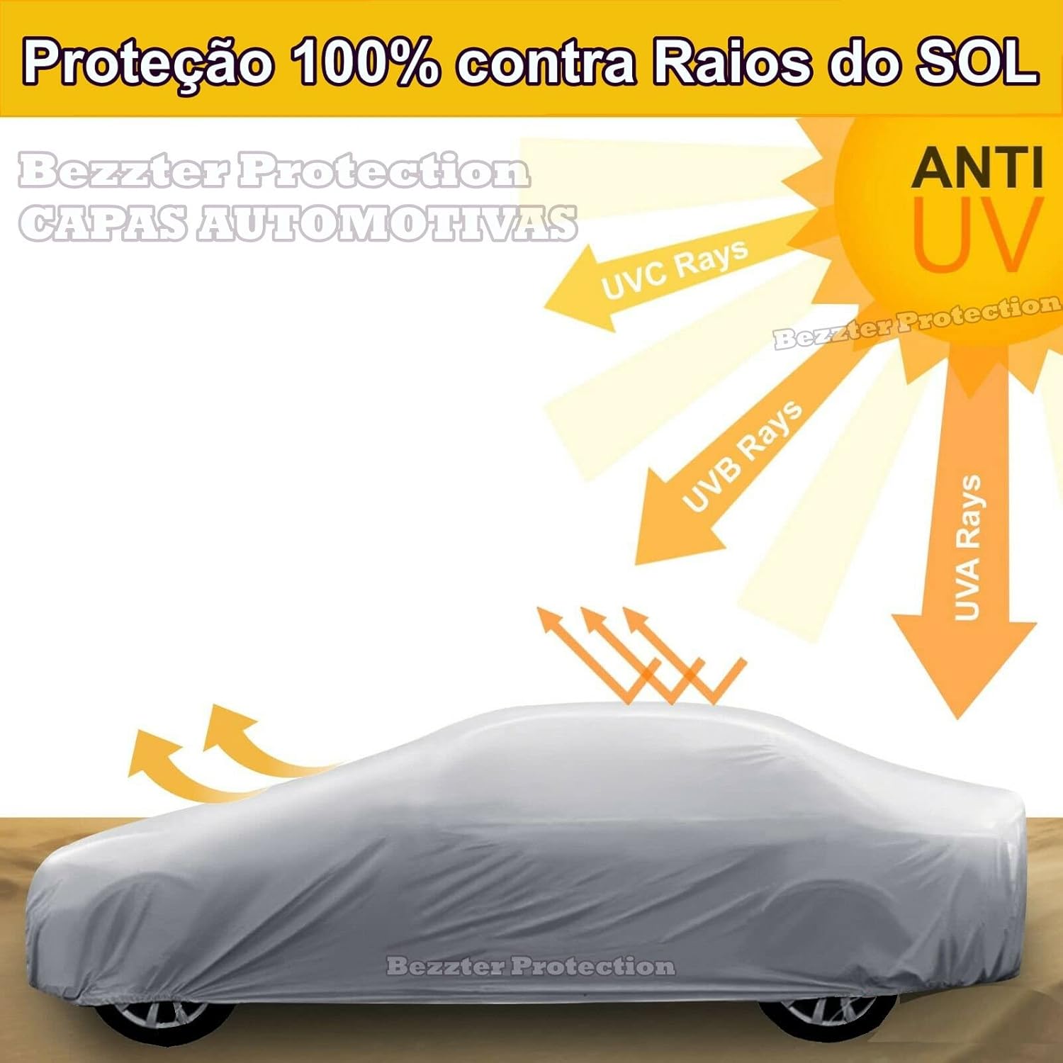 Capa Cobrir Carro Kombi 100% Impermeável 2