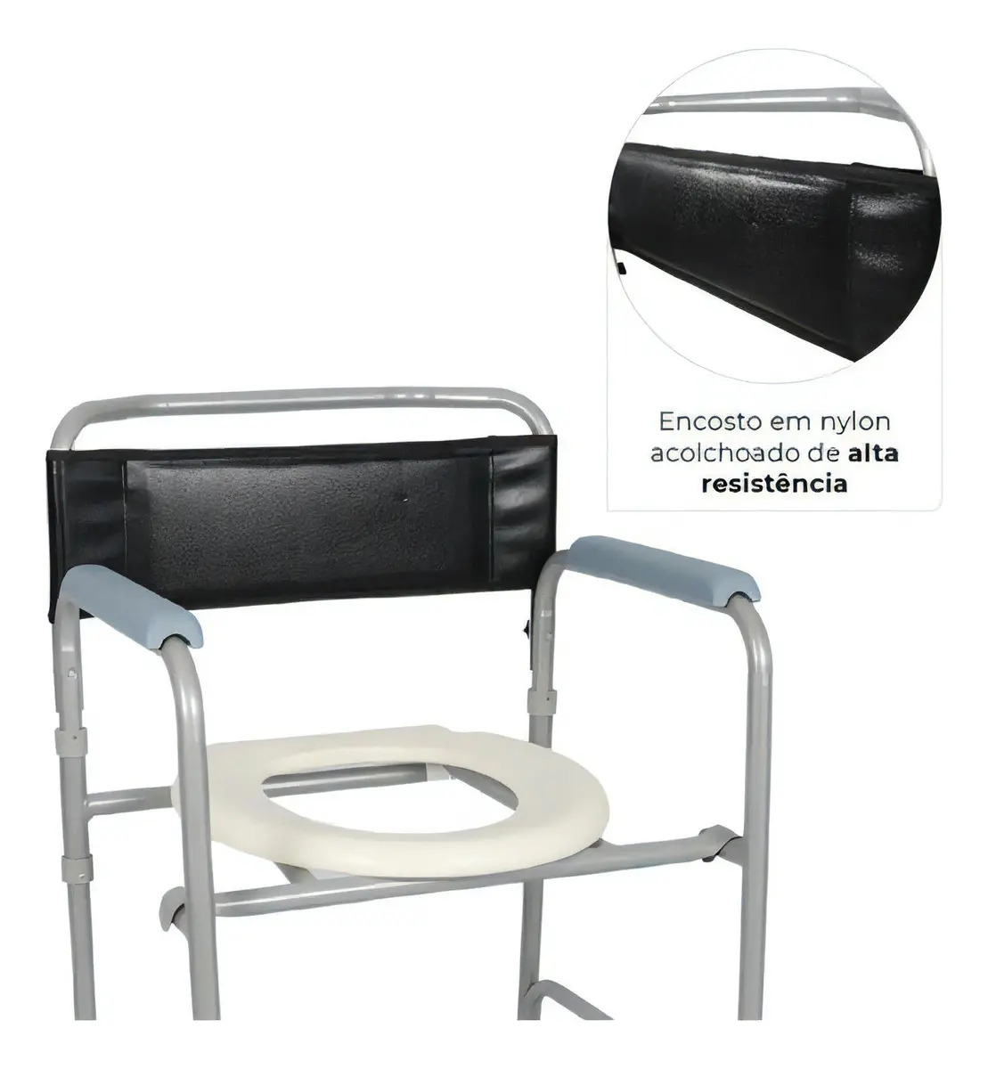 Cadeira de Banho Higiênica Dobrável  3