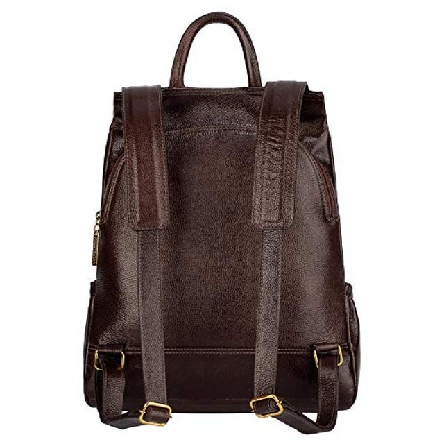 Mochila Antifurto de Couro Feminina Suelen 3
