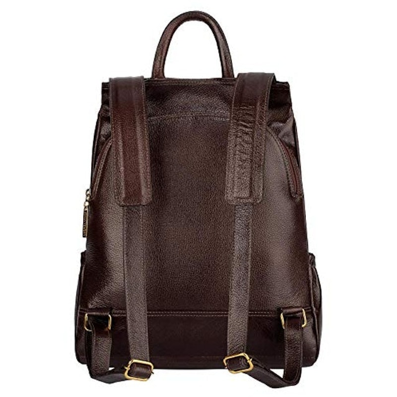 Mochila Antifurto de Couro Feminina Suelen 3