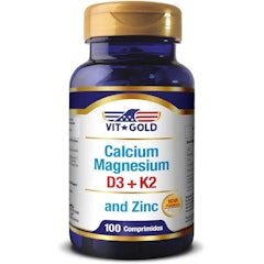 Cálcio, Magnésio, Zinco com Vitamina D3 e K2