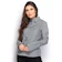 TEODORO CAMISARIA Camisete Social Feminina Manga Longa Listrada Manga Flare 1