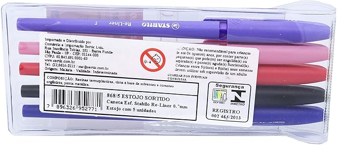 Caneta Esferográfica Re-Liner 4