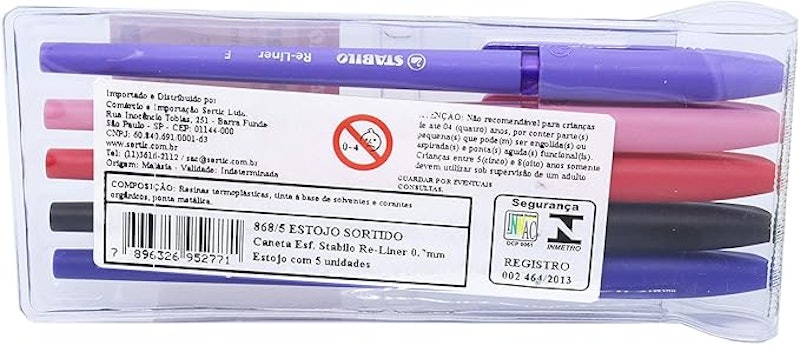 Caneta Esferográfica Re-Liner 4