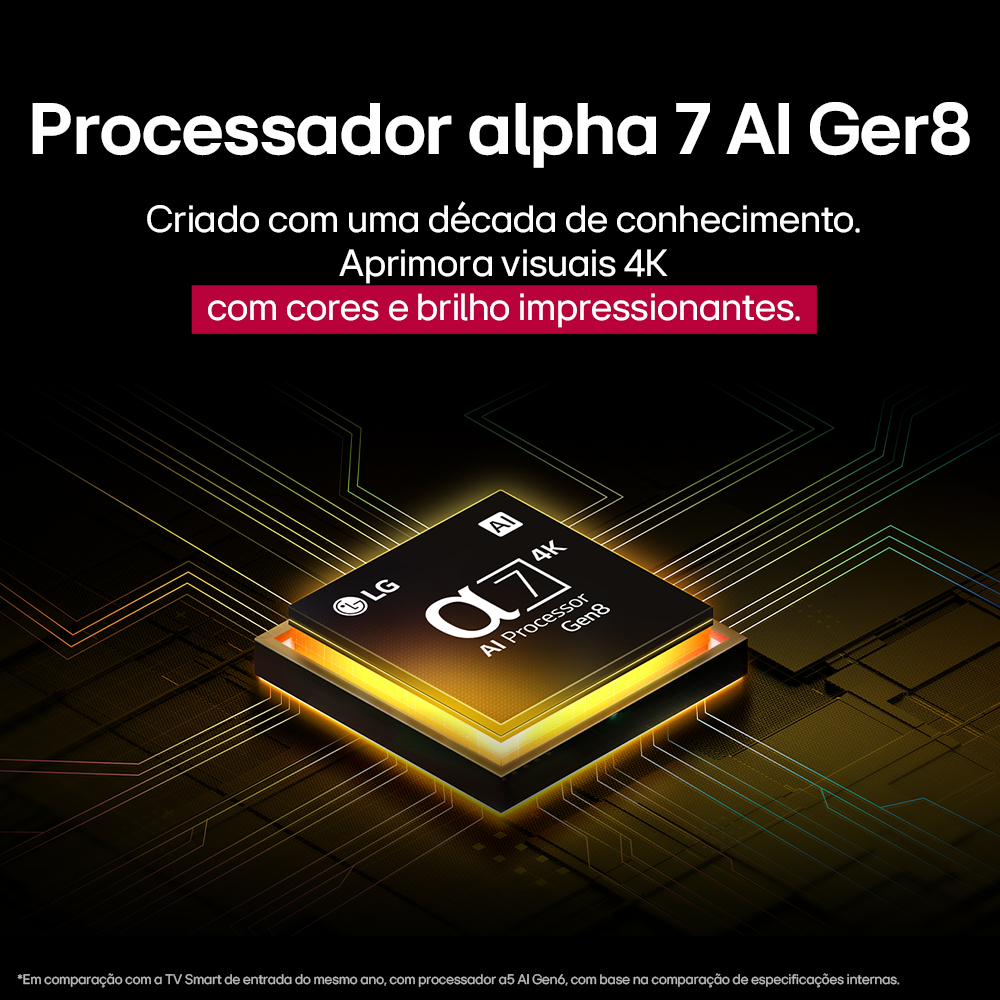 Smart TV 4k LG UHD 55 polegadas 6