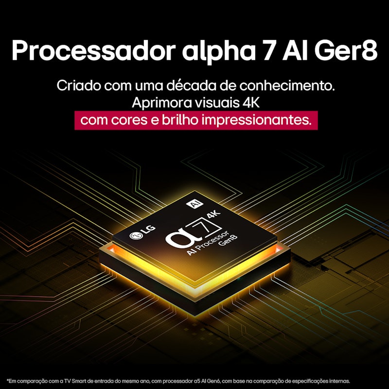 Smart TV 4k LG UHD 55 polegadas 6