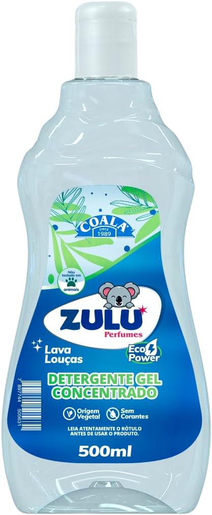 Detergente em Gel Concentrado Zulu Perfumes + Coala 1