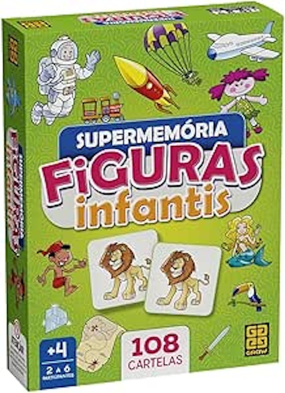 Jogo Supermemória Figuras Infantis 1