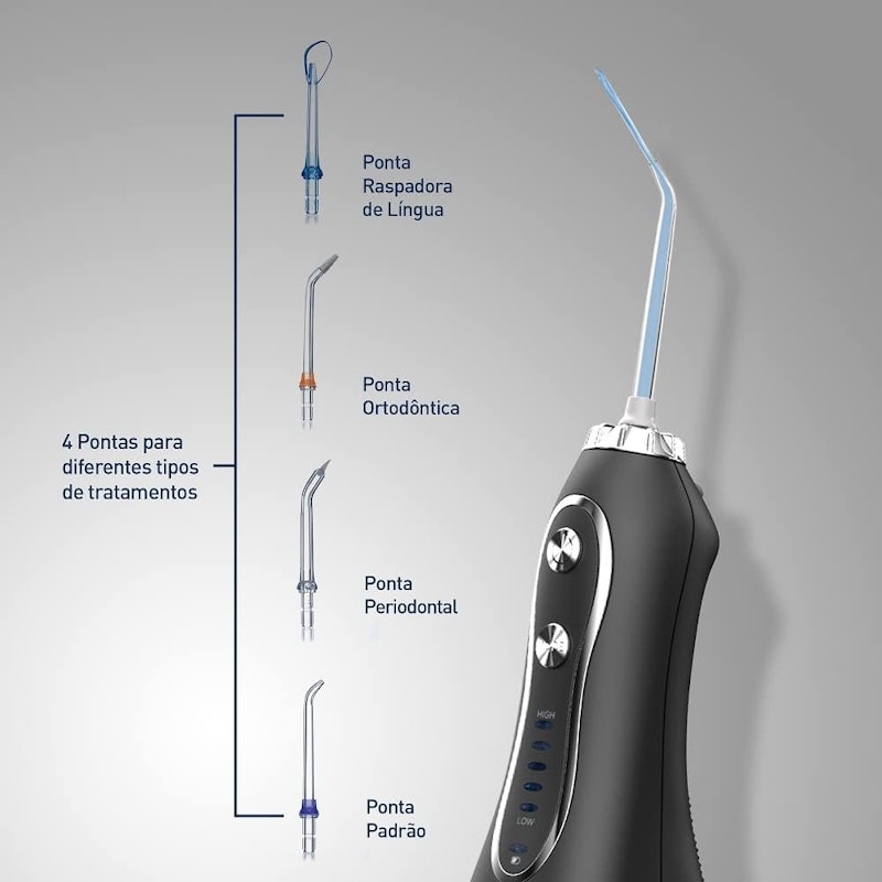 Irrigador Oral Jet Clean sem Fio 4