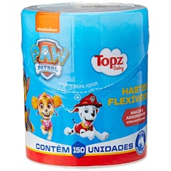 Hastes Flexíveis com Pontas de Algodão Patrulha Canina