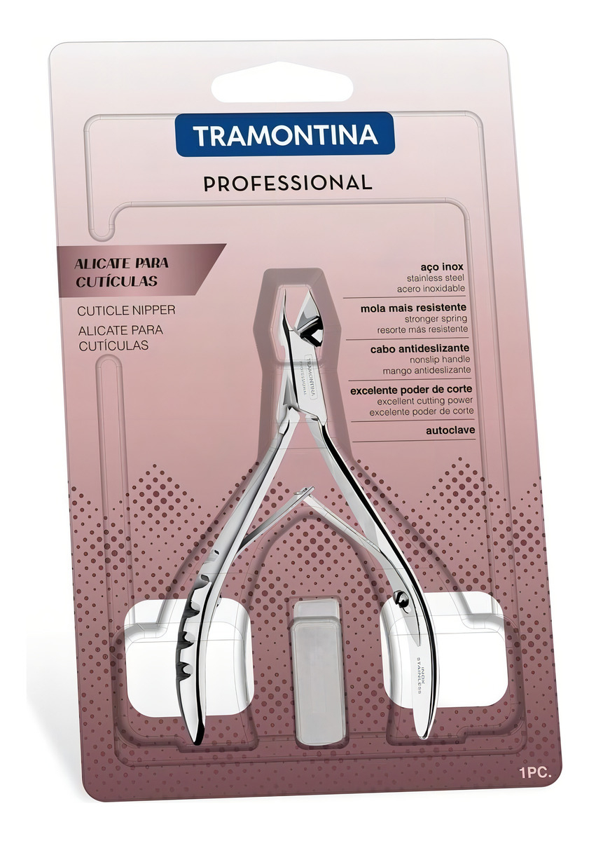 Alicate de Cutícula em Aço Inox 3