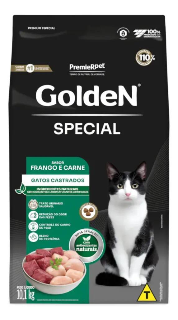 Top 10 Melhores Rações para Gatos Castrados em 2026 (Purina, Gran Plus e mais) 5