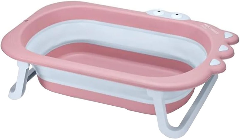 Banheira Retrátil Crocodilo Rosa 1
