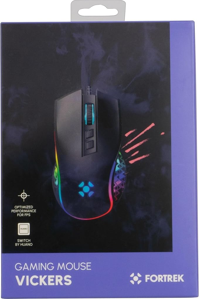 Mouse Gamer Vickers New Edition RBG 4