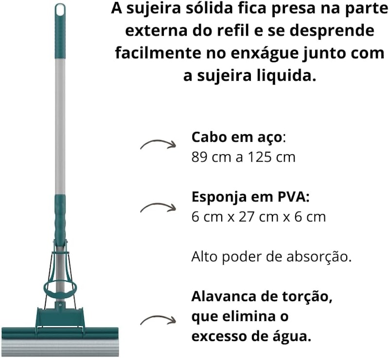 Mop Limpeza Geral Plus 3