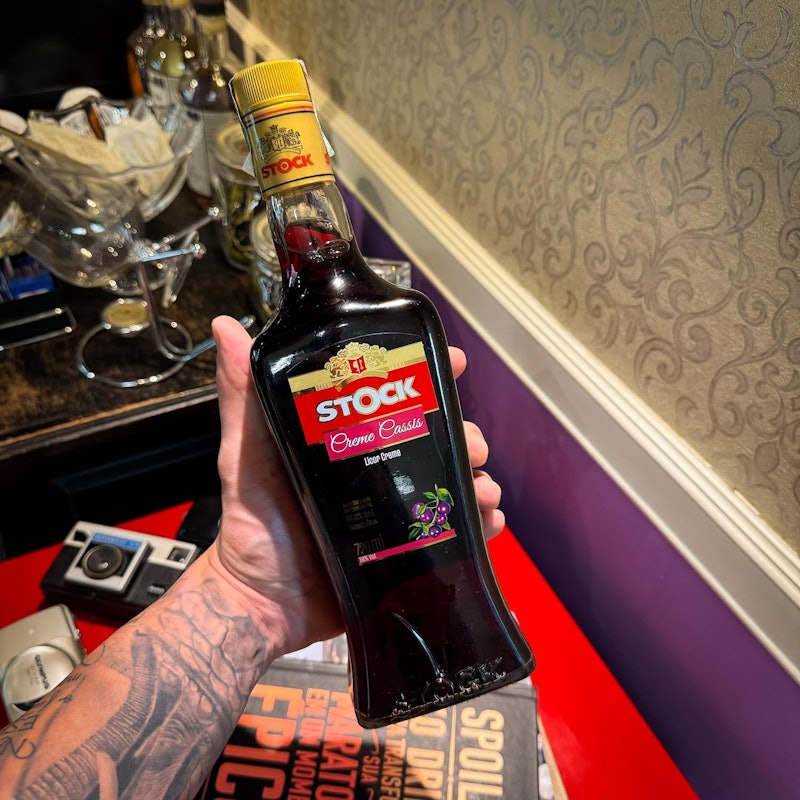 Licor Stock Creme de Cassis 4