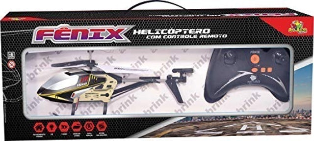 Helicóptero Fênix 3 Funções com Controle Art Brink 4