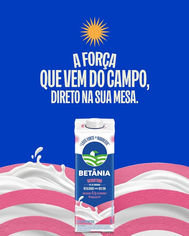 Leite UHT Desnatado Betânia 3