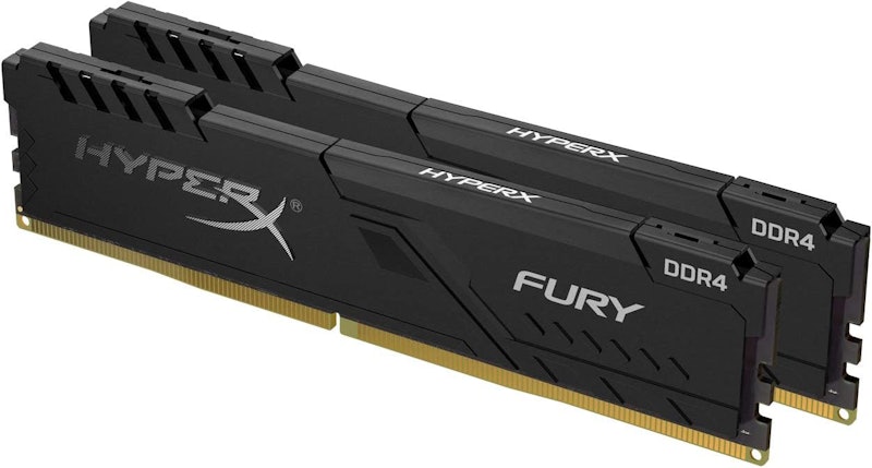 Kit de Memórias HyperX Fury (2 de 8 GB) DIMM DDR4 3200 MHz 1,2 V para Desktop 1