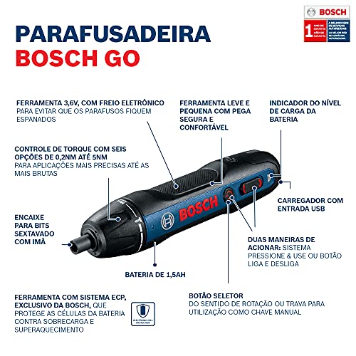 Parafusadeira Bosch GO 4