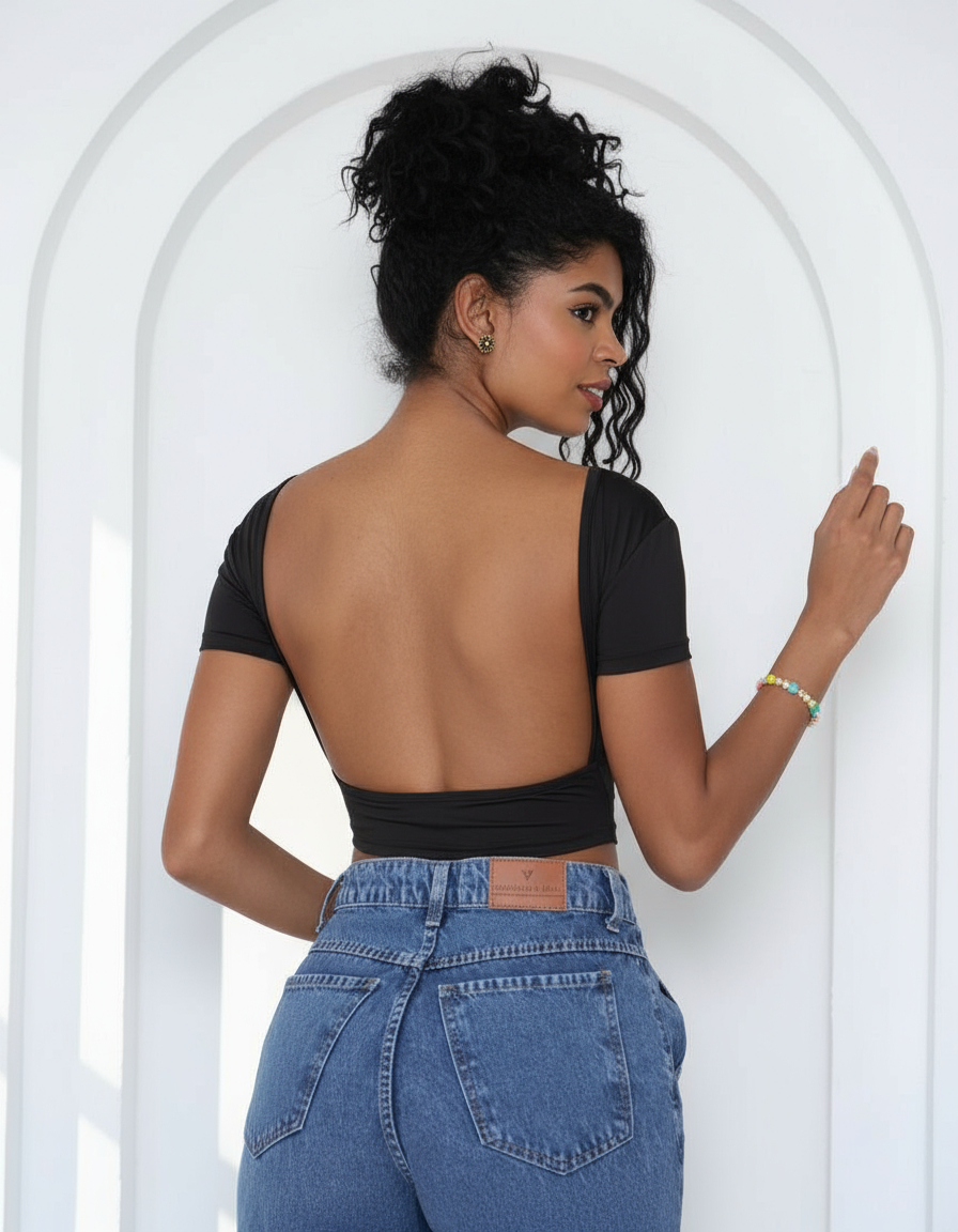 Top 10 Melhores Blusas Abertas nas Costas  (Icyzone, Moderna & Slim e mais) 2