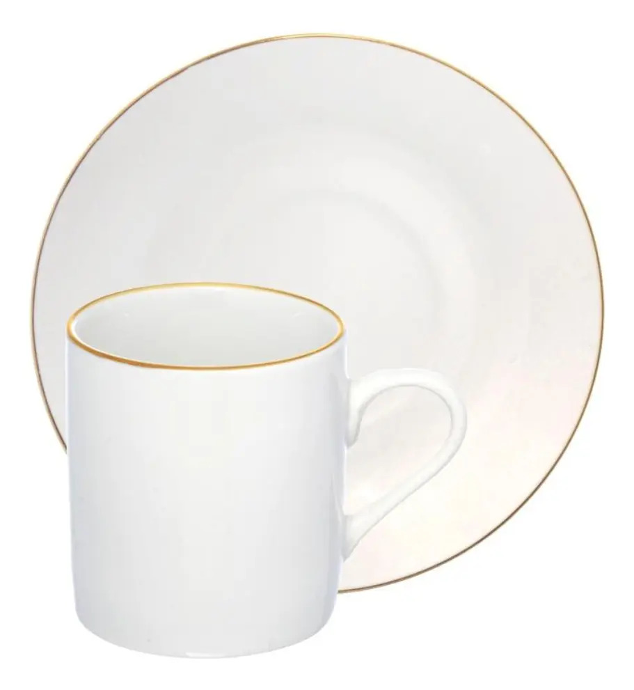 Jogo de 4 Xícaras de Café Royal Linha Server 3