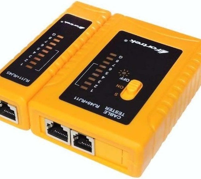 Testador de Cabos Lan RJ11/45 TCF101 2