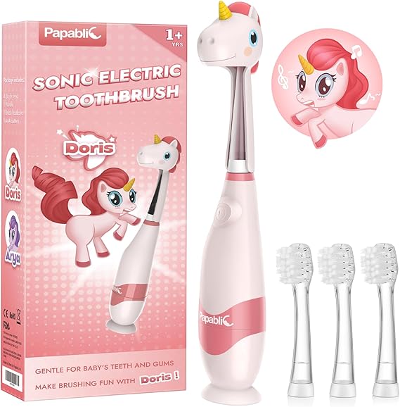 Escova de Dente Elétrica Sônica Infantil Arya 2