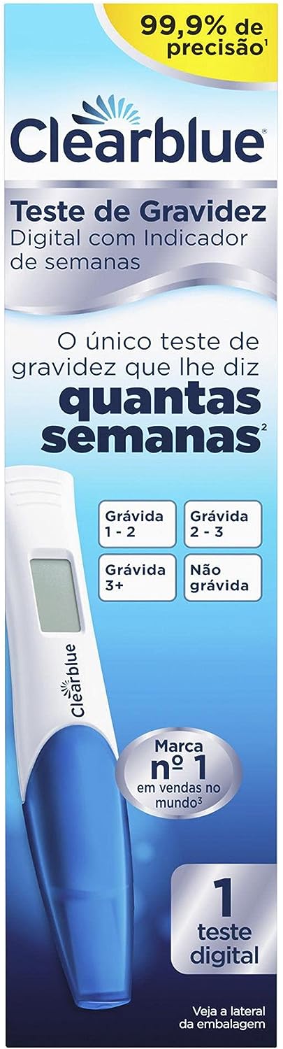 Teste de Gravidez Digital com Indicador de Semanas 2