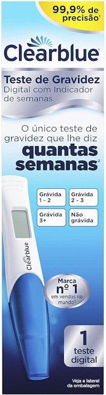 Teste de Gravidez Digital com Indicador de Semanas 2