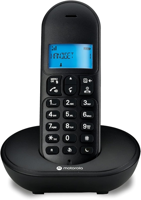 Telefone sem Fio com Identificador de Chamadas Motorola 1