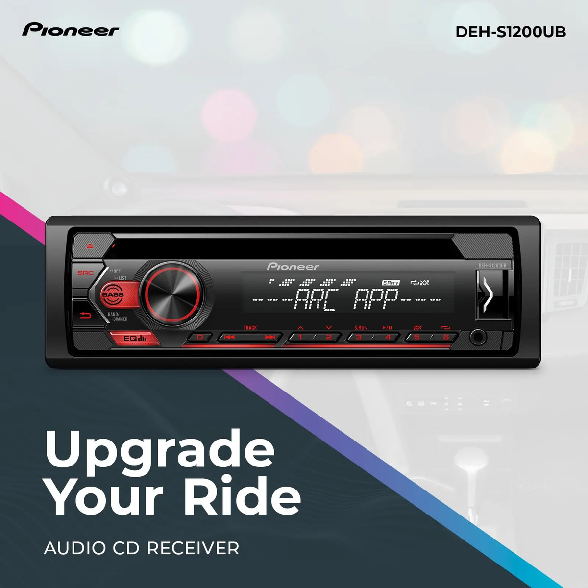 Som Automotivo Pioneer DEH-S1200UB 2