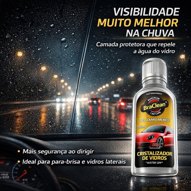 Cristalizador de Vidros BraClean 5