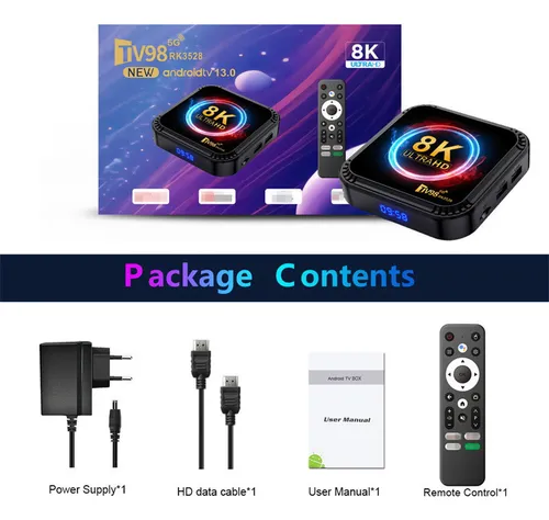 Tvbox 98 Android 13.0 FS 4
