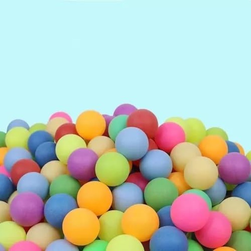 Bolinhas de Ping Pong Cores Sortidas Pacote c/ 18 Unidades Escritex 2