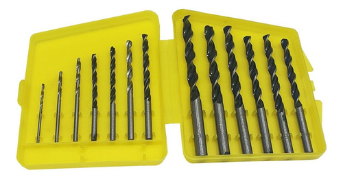 Brocas Aço Carbono 13 Peças 2