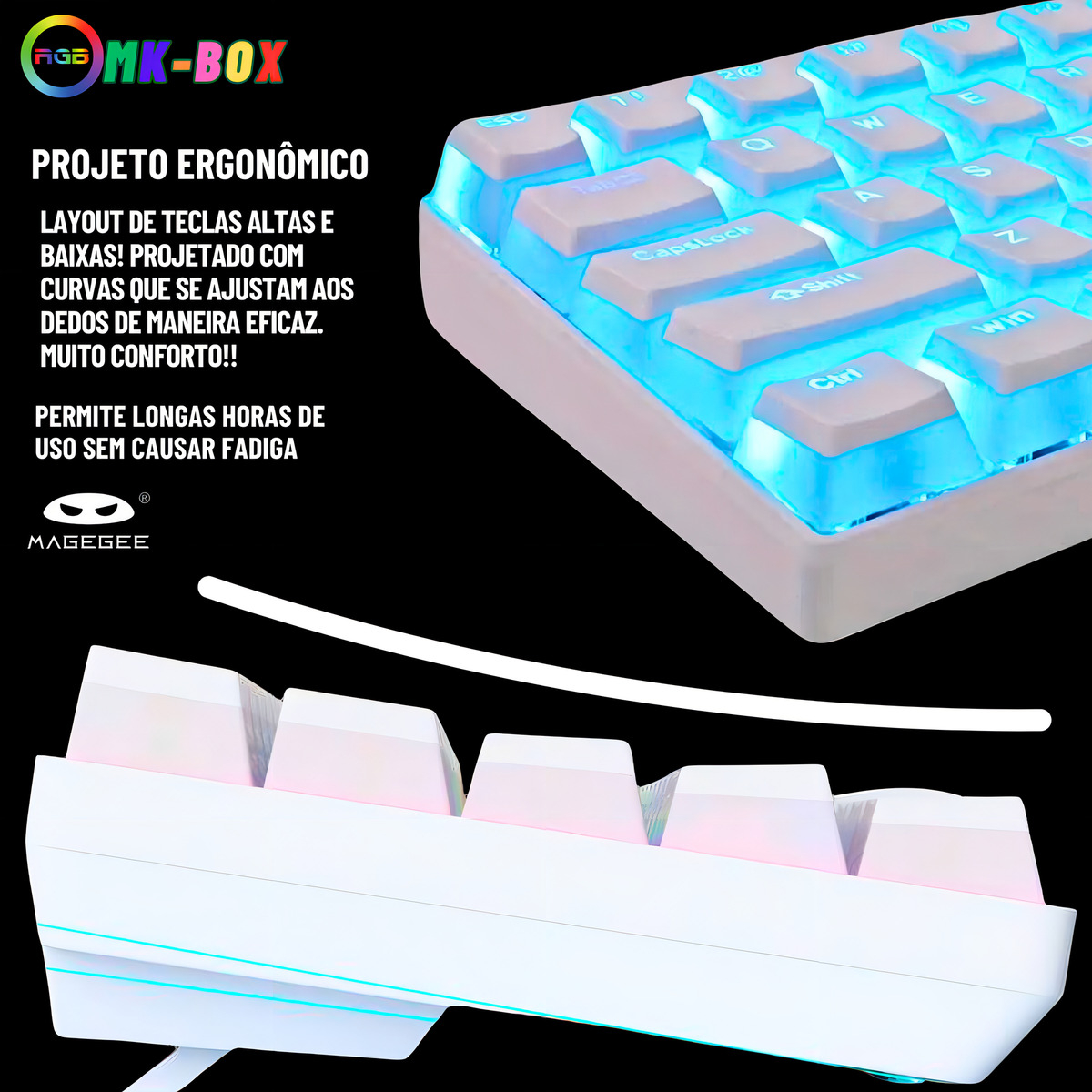 Teclado MK-Box MageGee 3