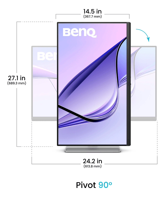Monitor 4K UHD de 27" para MacBook Pro e MacBook Air BenQ 4