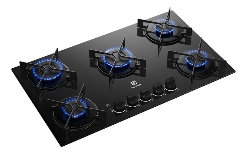 Cooktop 5 Bocas a Gás Efficient 2
