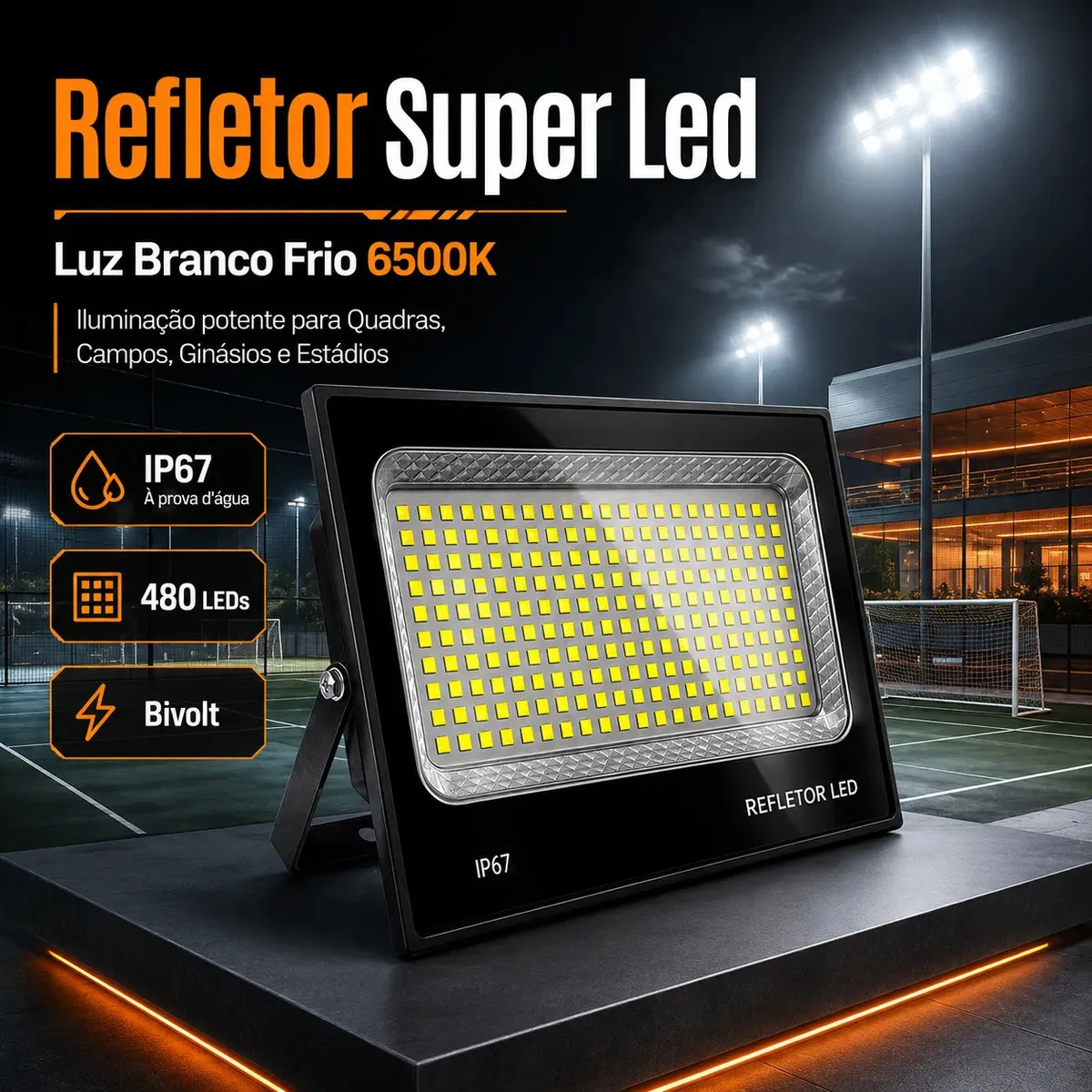 Top 10 Melhores Refletores LED em 2026 (Luz Branca, RGB e mais) 3